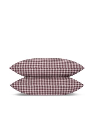 Heritage Gingham Linen Pillowcase Pair