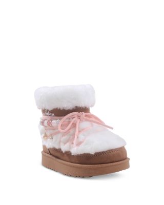 Girls' Nevi Faux Fur Boots – Toddler