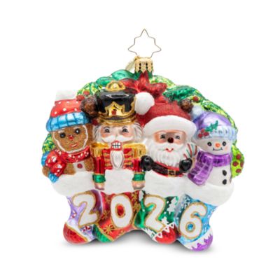 Together for the Holidays 2026 Glass Ornament