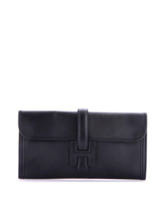 Jige Elan Swift Leather Clutch