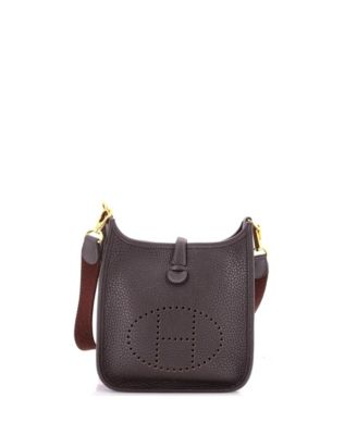 Evelyne Clemence Leather Crossbody
