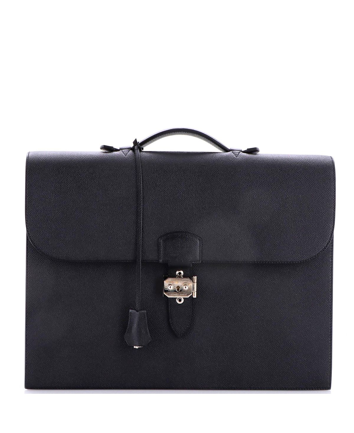 Pre-Owned HERMES Sac a Depeches 38 Epsom Leather Satchel