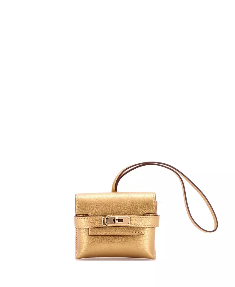Pre-Owned HERMES Kellyfestival Chevre Bag Charm