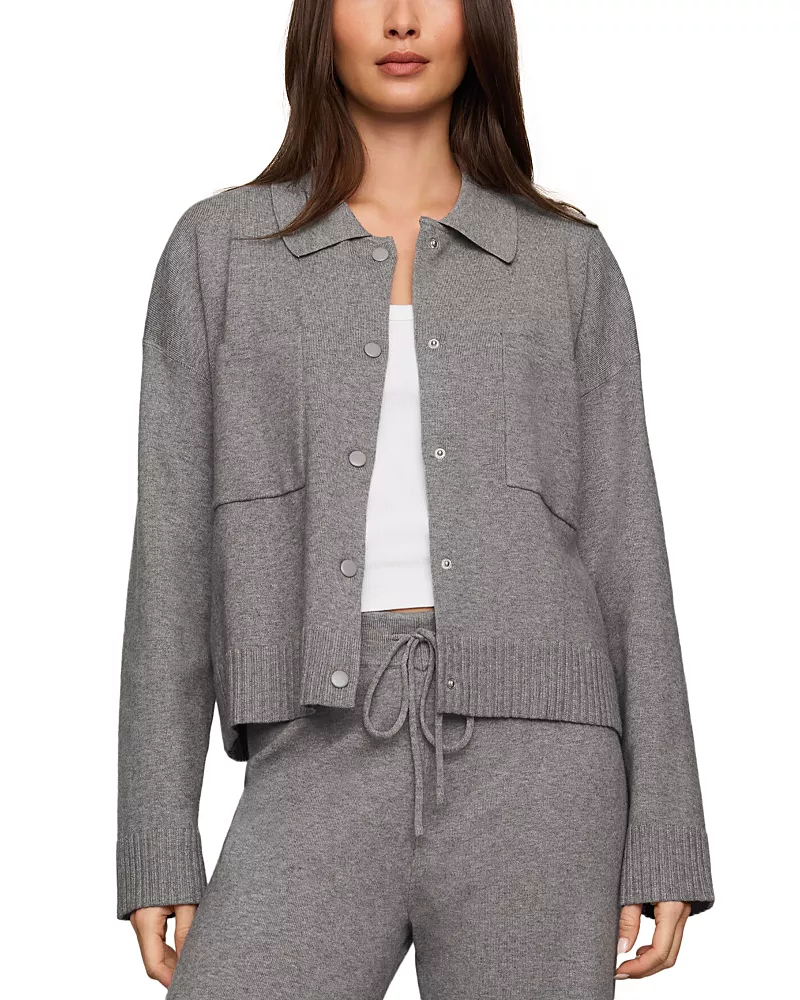 Z Supply Slowdown Snap Front Sweater Jacket