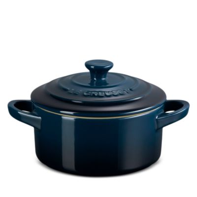 8 oz. Stoneware Mini Round Cocotte