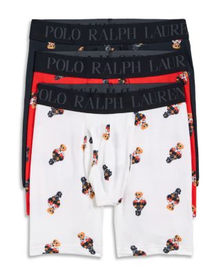 Cotton Polo Bear Boxer Briefs, Pack of 3
