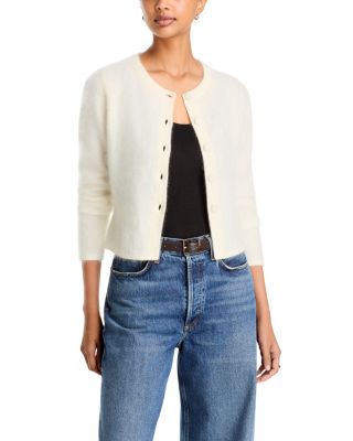 Mariah Cashmere Brushed Finish Cardigan