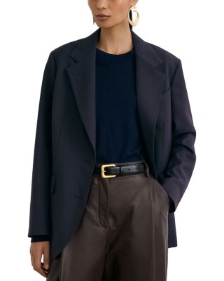 Sandor Relaxed Two Button Blazer