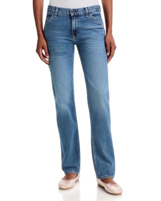 Mid Rise Carpenter Slim Leg Jeans in Dash