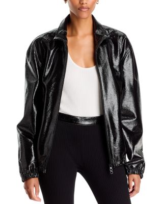 Vinyl Tracksuit Jacket