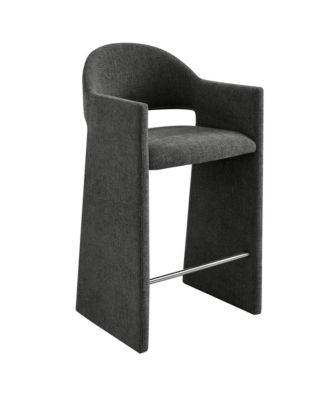  Talia 41 Inch Upholstered Fabric Bar Stool
