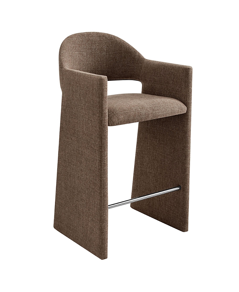 Modway Talia 41 Inch Upholstered Fabric Bar Stool