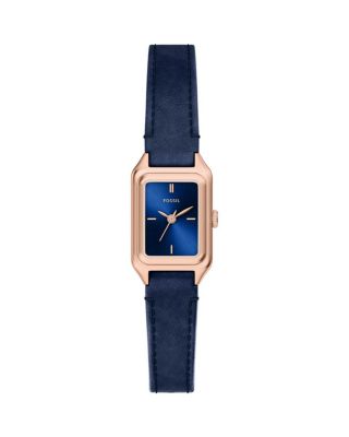 Raquel Mini Leather Strap Watch, 18mm x 29mm