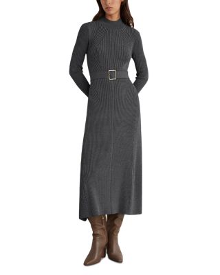 Ella Belted Midi Dress