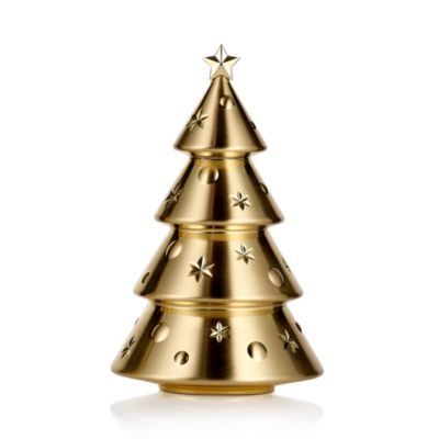 Golden Standing Tree Large Figurine