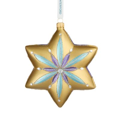 Holiday Heirlooms Star Ornament, Gold