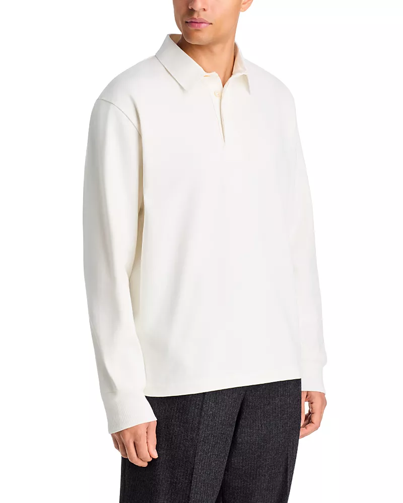 Studio Nicholson Cotton Jersey Rugby Polo
