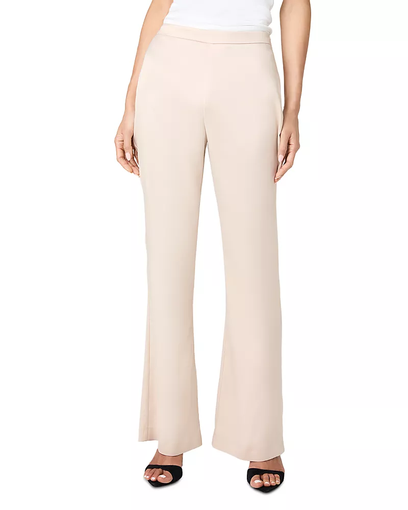 French Connection Maelys Flare Hem Satin Pants