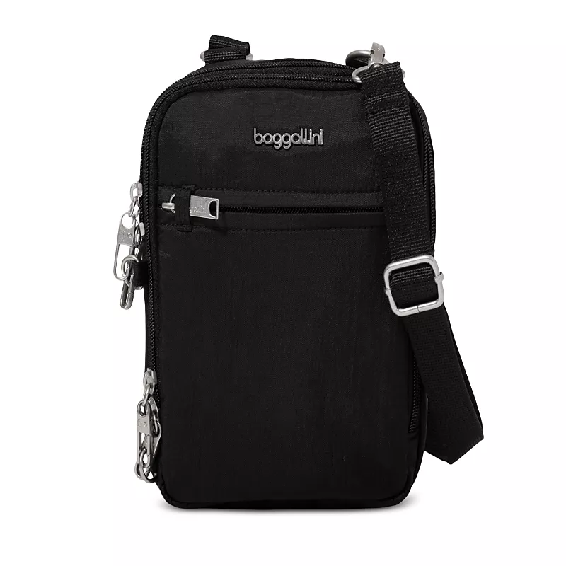 Baggallini Securtex Classic Anti Theft Mini Everything Crossbody