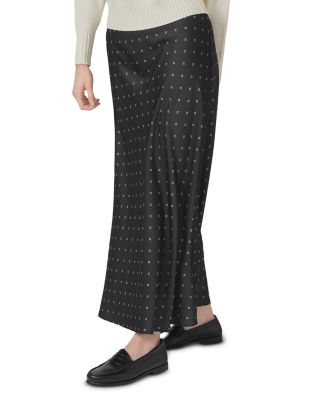 Satin A Line Slip Skirt