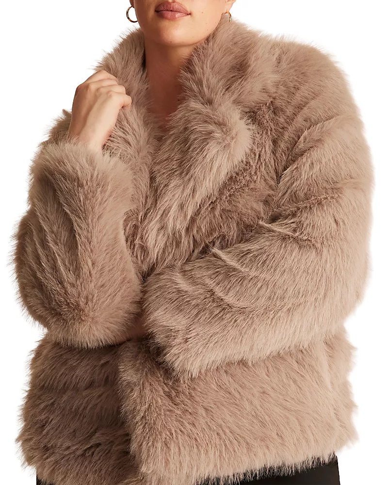 Estelle Plus Rory Faux Fur Coat