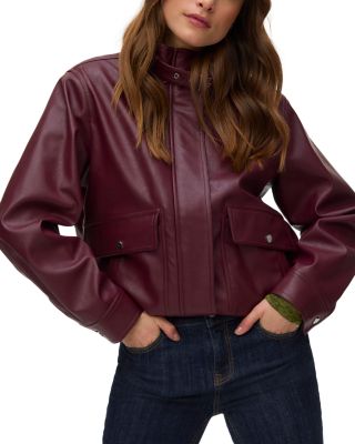 Fiona Faux Leather Jacket 