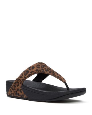 Women's Lulu Leopard Suede Sandals