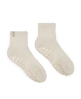  Quarter Crew Grip Sock