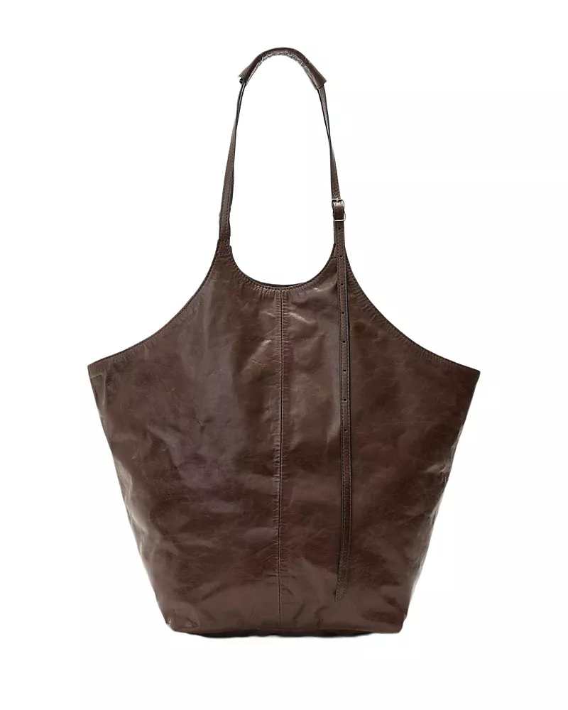 Allsaints Siloh Overspill Leather Tote