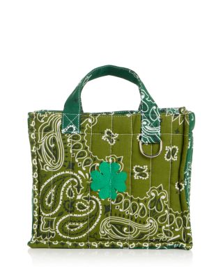 Mini Cabas Quilted Canvas Tote