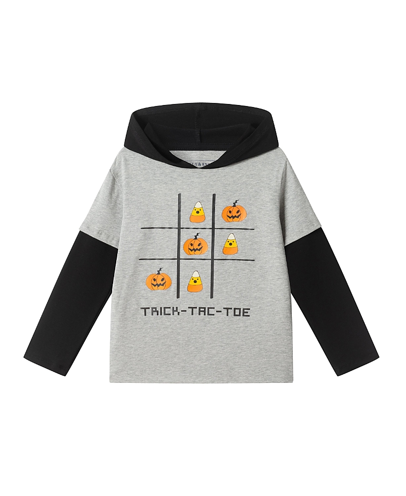 Andy & Evan Boys' Halloween Twofer Hooded Tee - Little Kid