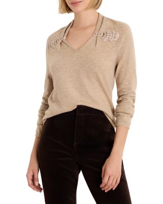 Shimmer Cinch Sweater