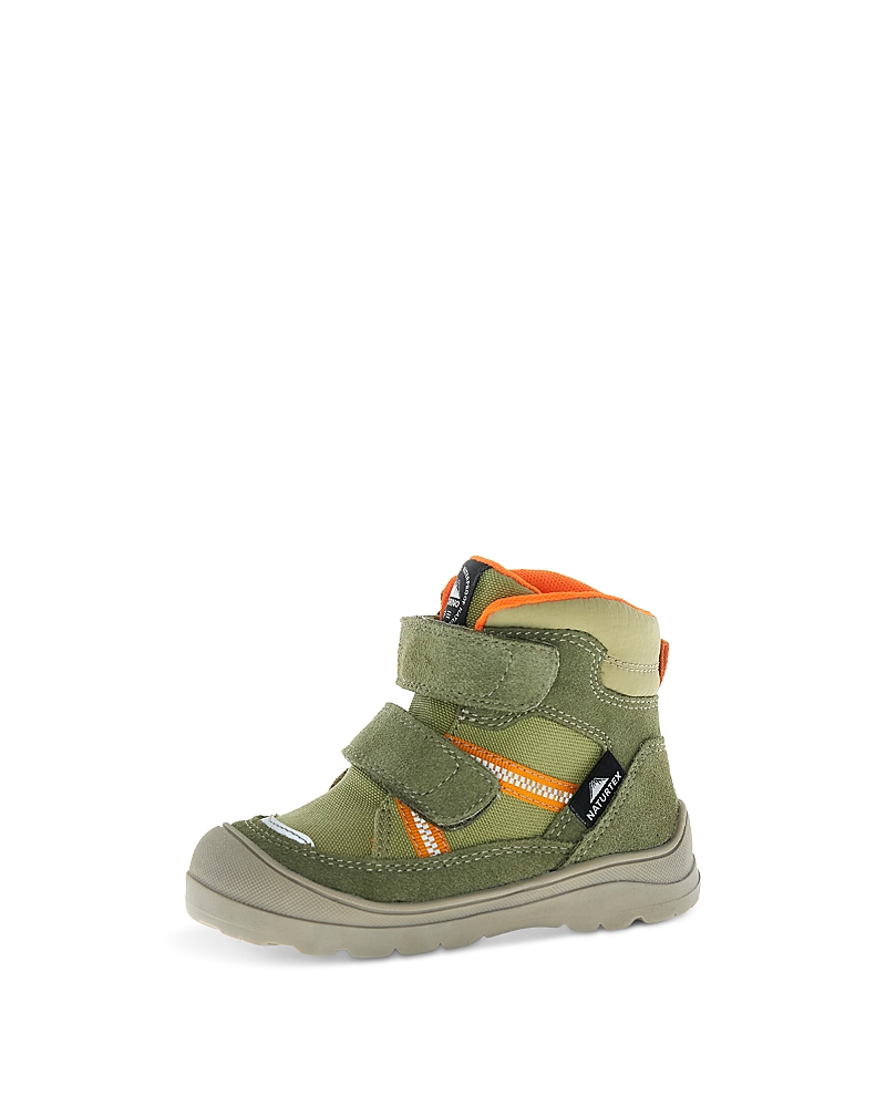 Naturino Boys' Graysy Vl Leather Sneaker Boots Toddler, Little Kid