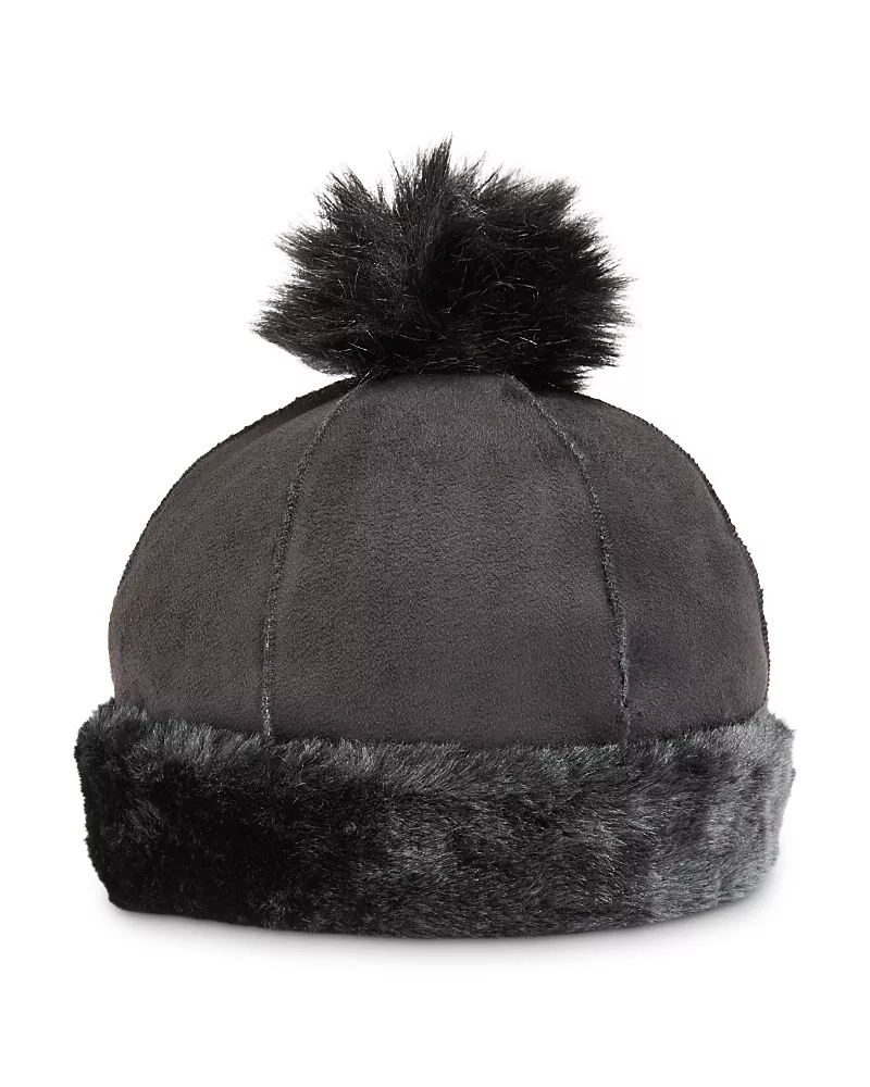 Surell Faux Sheepskin Beanie