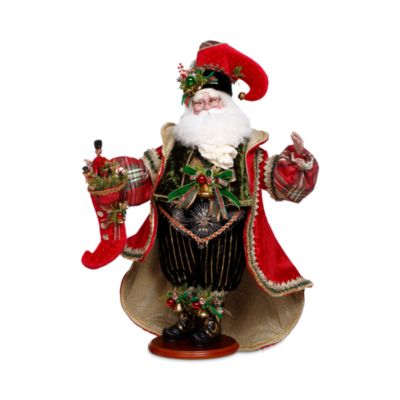 Santa's Stocking Figure, 25"