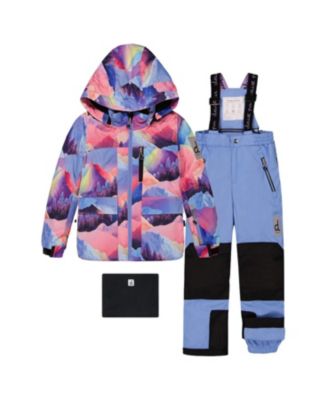 Girls' Play Mountain Jacket & Reinforced Pants Two Piece Snowsuit - Big Kid