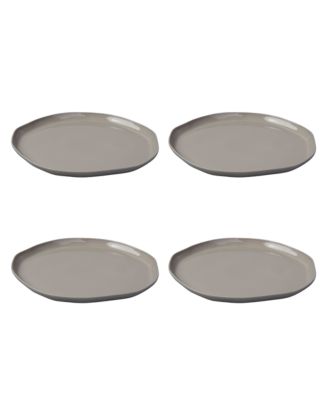  Tam Stoneware Flat Side Plate, Set of 4
