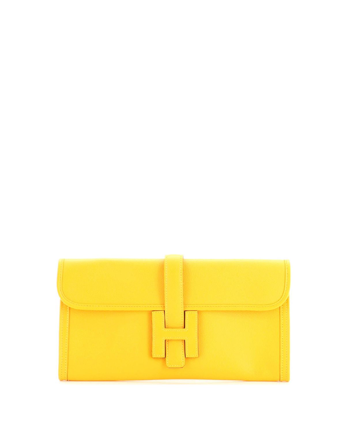 Pre-Owned HERMES 29 Jige Elan Clutch Epsom