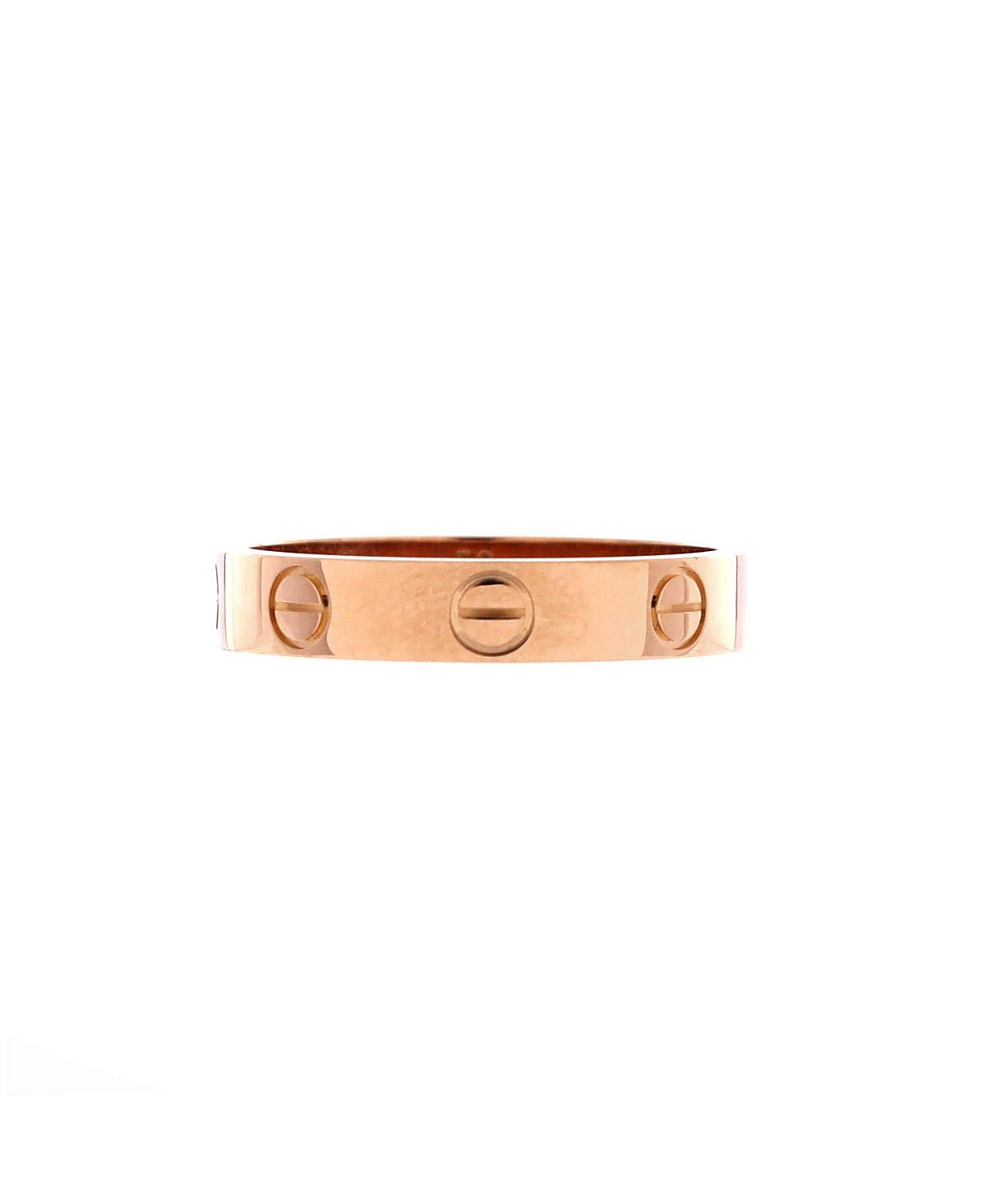 Pre-Owned Cartier Love Wedding Band Ring 18K Rose Gold