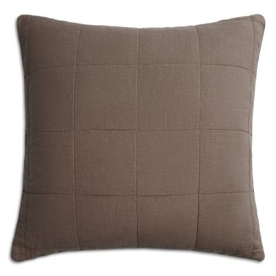 Linen Box Quilted Sham, Euro