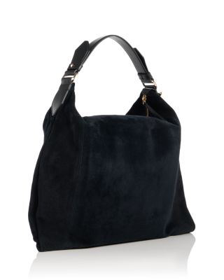 Ana Suede Hobo Bag