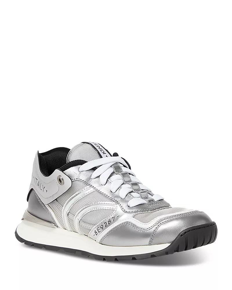 Fendi Women's Metallic Sneakers