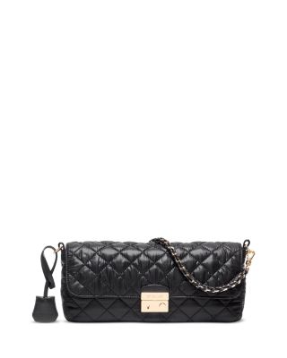 Mz Wallace Crosby Lock Quilted Baguette Bag