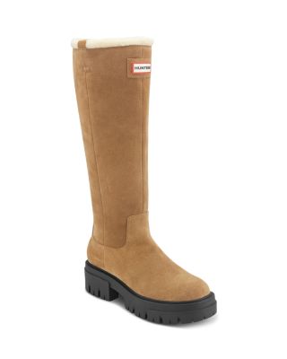Women's Gianias Suede Waterproof Knee High Boots