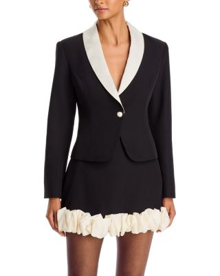 Crepe Satin Blazer - Exclusive