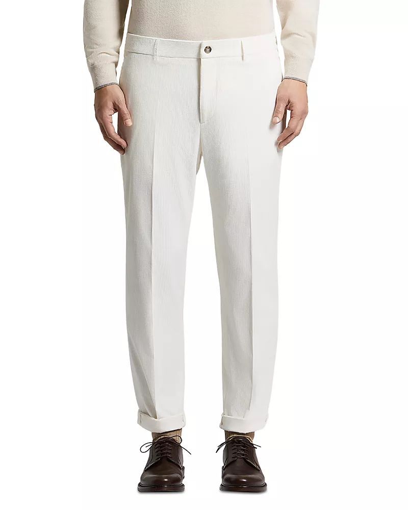 Peserico Cotton Stretch Wales Corduroy Trousers