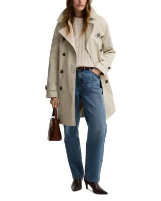 Short Greta Showerproof Trench Coat