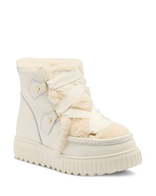 Women's Ona Ave™ Alpine  Shearling & Leather Snow Boots