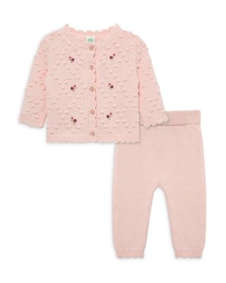 Girls' Posy Cotton Sweater Set - Baby