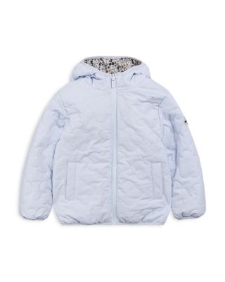 Girls' Floral Print Reversible Hooded Jacket - Baby